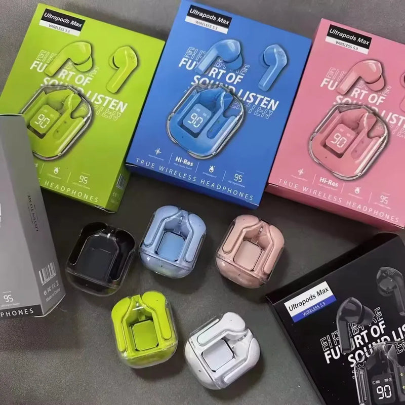 Fones De Ouvido Esportivos WiFi Bluetooth TWS 5.3