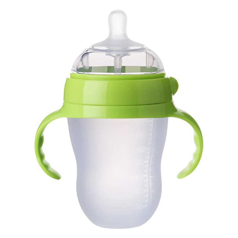 Mamadeira Bico Silicone formato Seio 150ML/250ML Livre de BPA