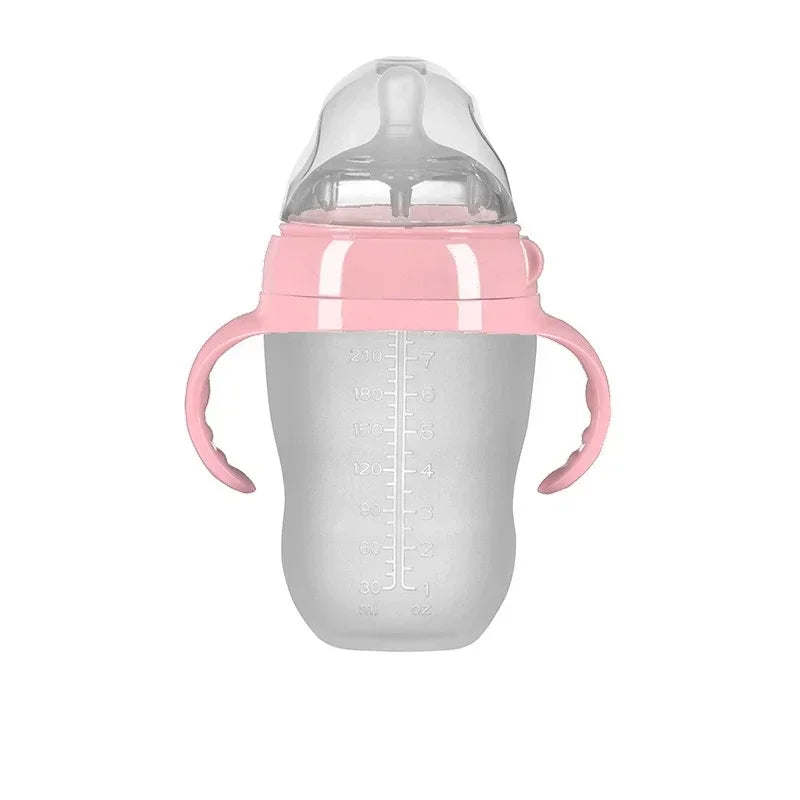 Mamadeira Bico Silicone formato Seio 150ML/250ML Livre de BPA