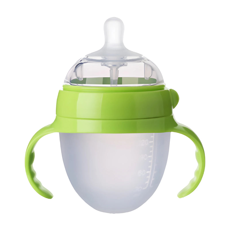 Mamadeira Bico Silicone formato Seio 150ML/250ML Livre de BPA