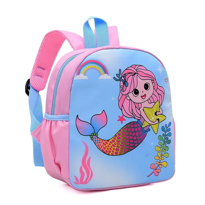 Mochilinha Infantil Estampada – Dinossauro e Outros Animais Fofinhos