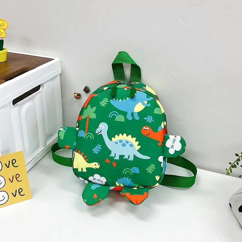 Mochilinha Infantil Estampada – Dinossauro e Outros Animais Fofinhos