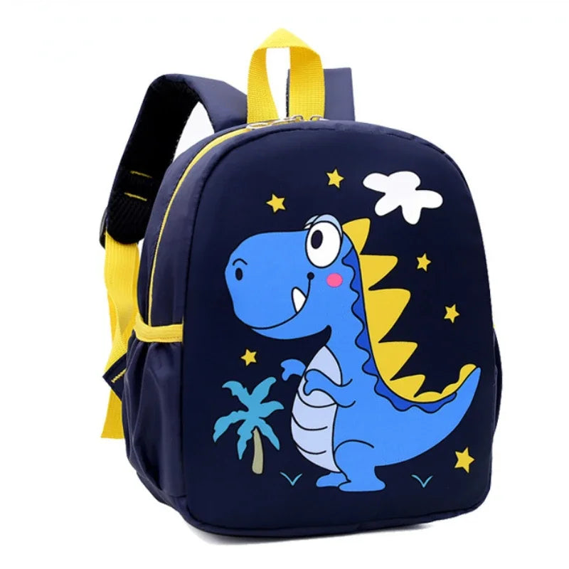 Mochilinha Infantil Estampada – Dinossauro e Outros Animais Fofinhos