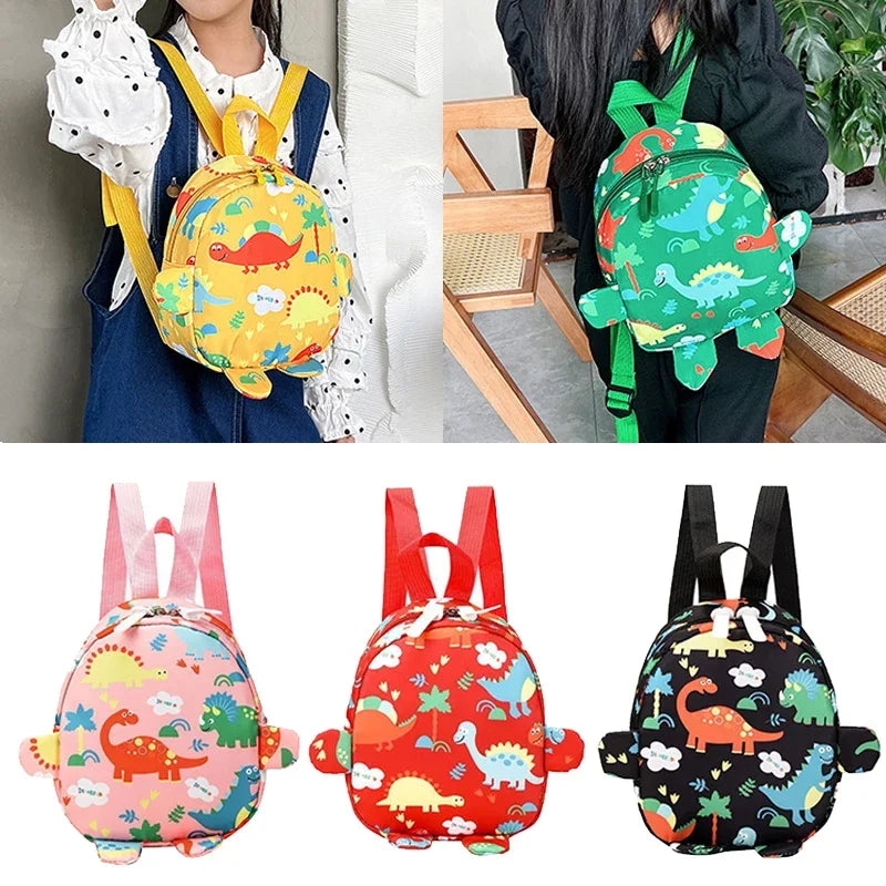 Mochilinha Infantil Estampada – Dinossauro e Outros Animais Fofinhos