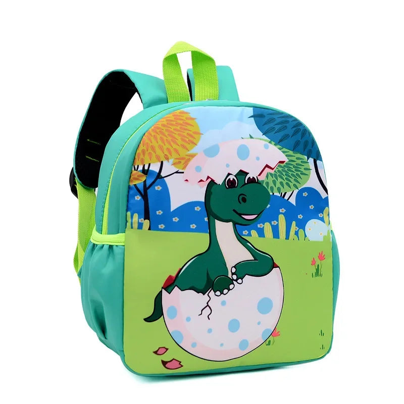 Mochilinha Infantil Estampada – Dinossauro e Outros Animais Fofinhos