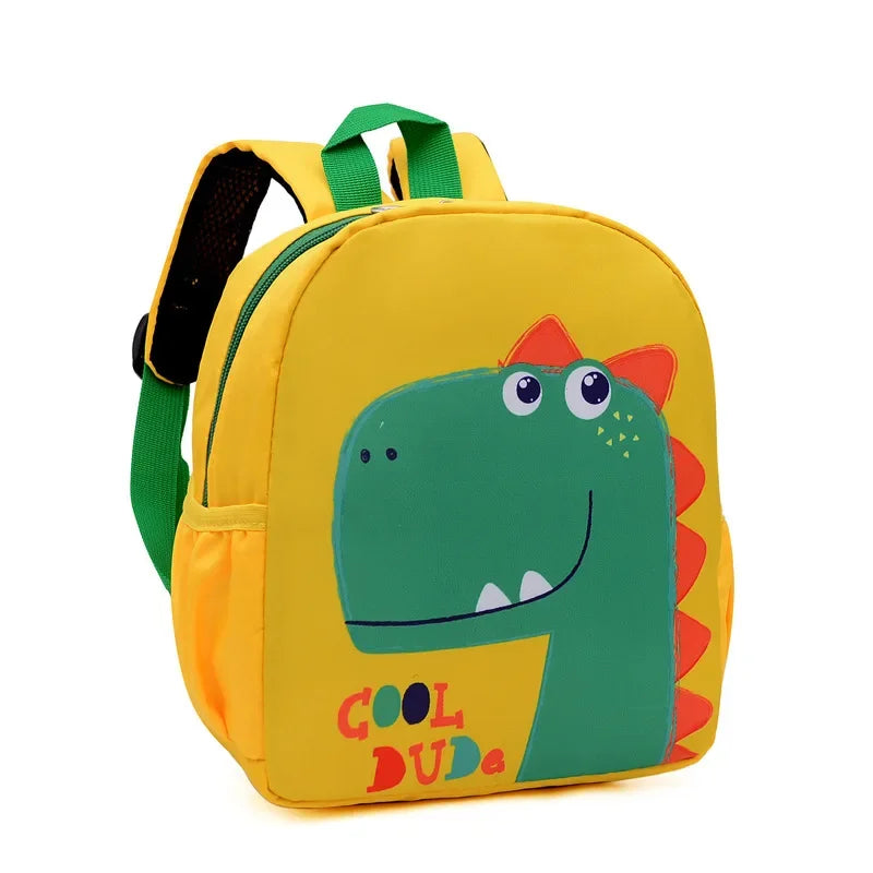 Mochilinha Infantil Estampada – Dinossauro e Outros Animais Fofinhos