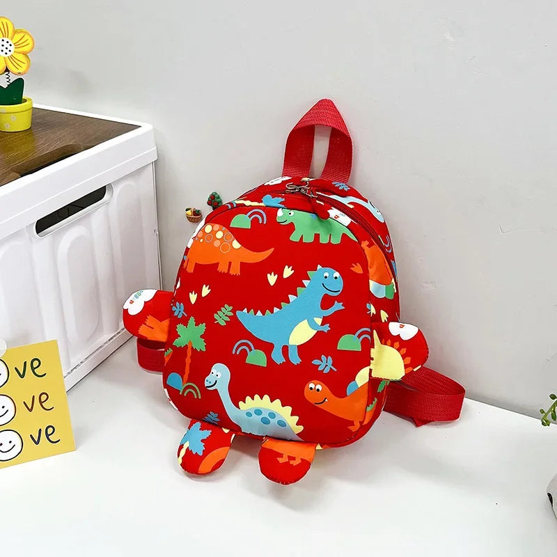 Mochilinha Infantil Estampada – Dinossauro e Outros Animais Fofinhos